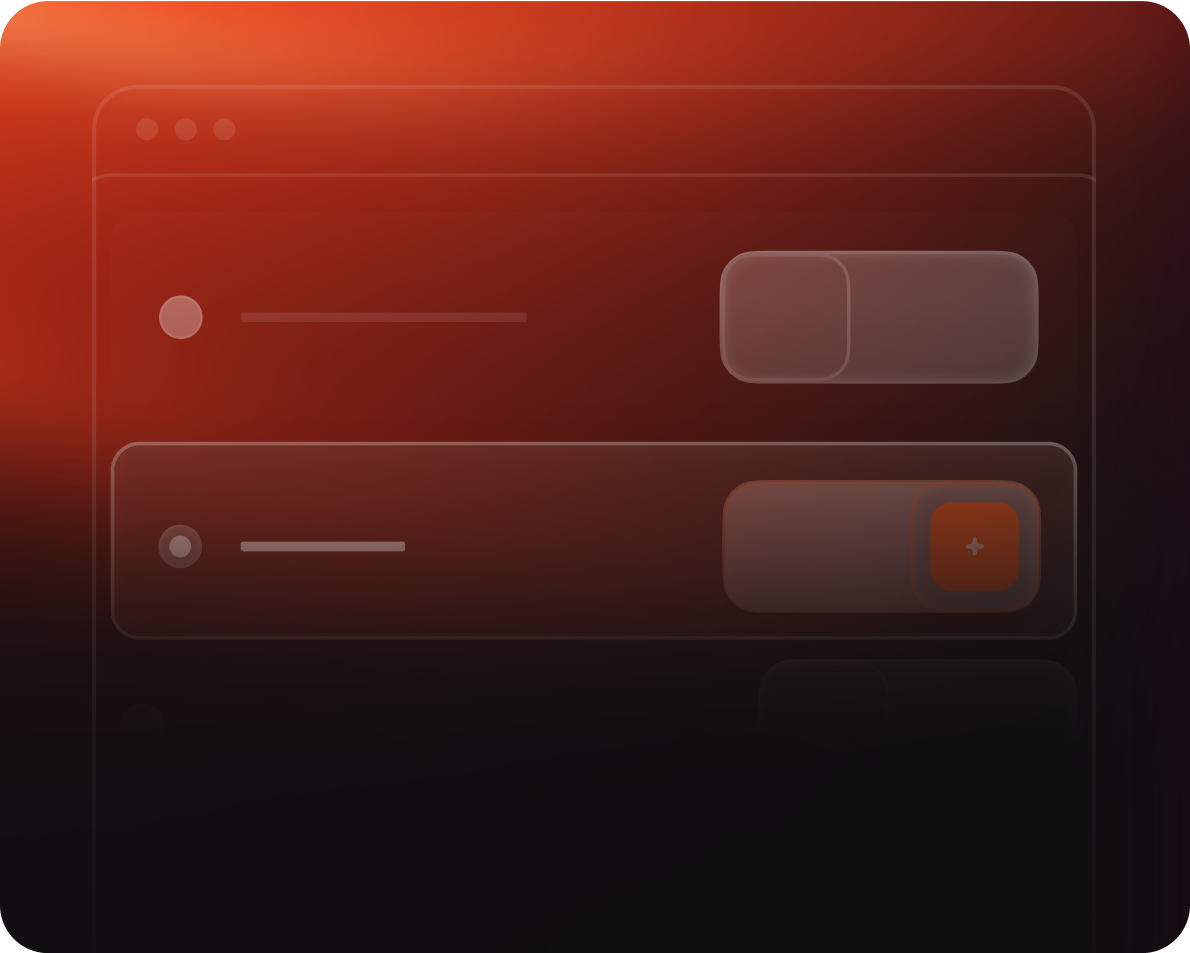 Data Control Panel Dashboard